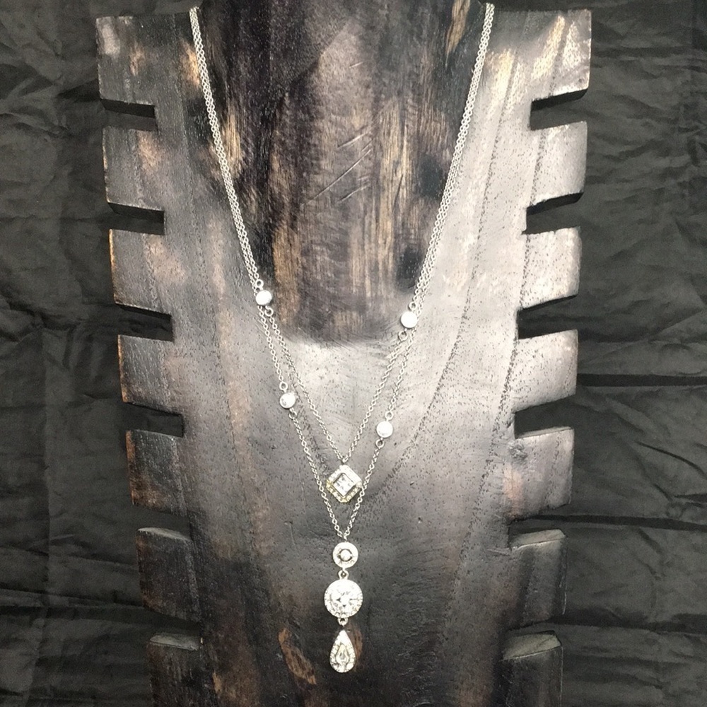 CAROLEE WOMENāSā DOUBLE CHAIN NECKLACE